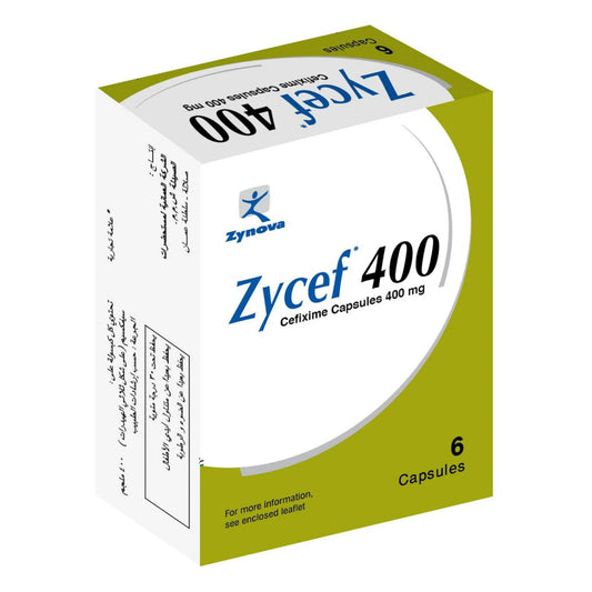 Zycef 400mg Capsules 6'S
