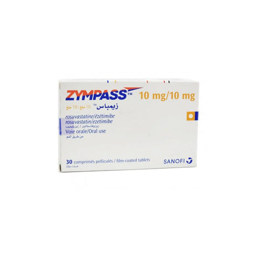 ZYMPASS 10MG/10MG TABLETS 30'S