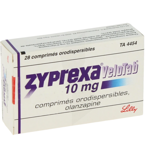 Zyprexa Velotab 10Mg Orodispersible Tablets 28'S