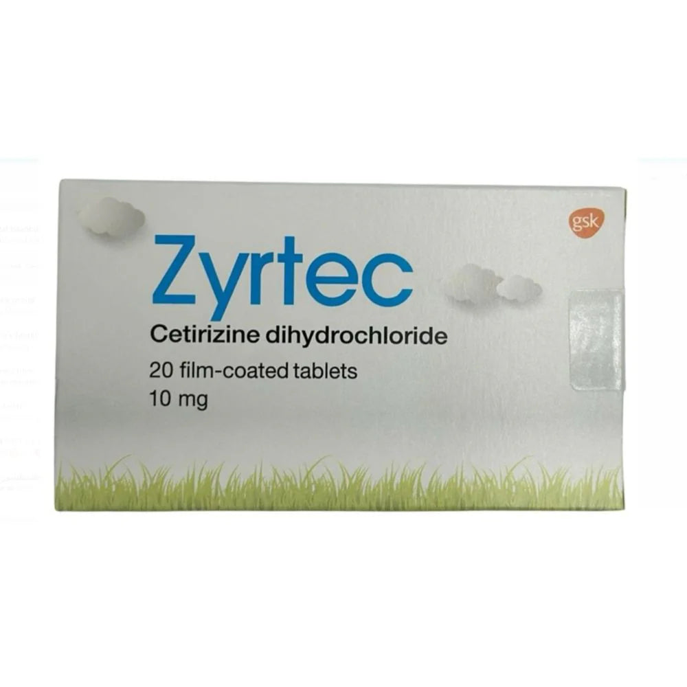 Zyrtec 10mg Tablets 20'S