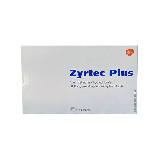 ZYRTEC PLUS TABLET 14'S